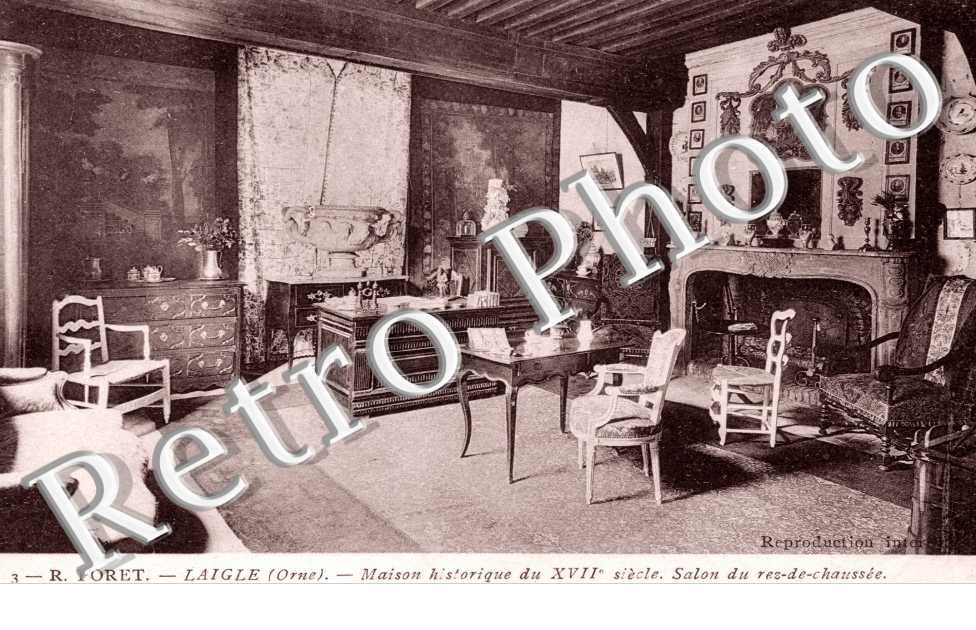 Maison historique du XVIIeme - Salon du rez de Chaussee