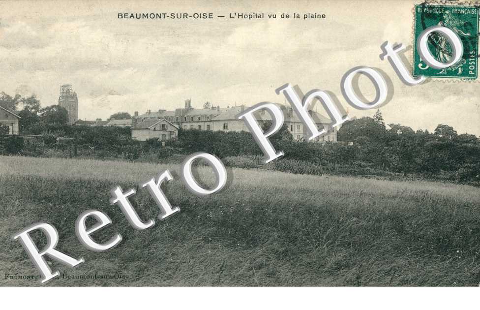 L&#039;Hopital vu de la Plaine