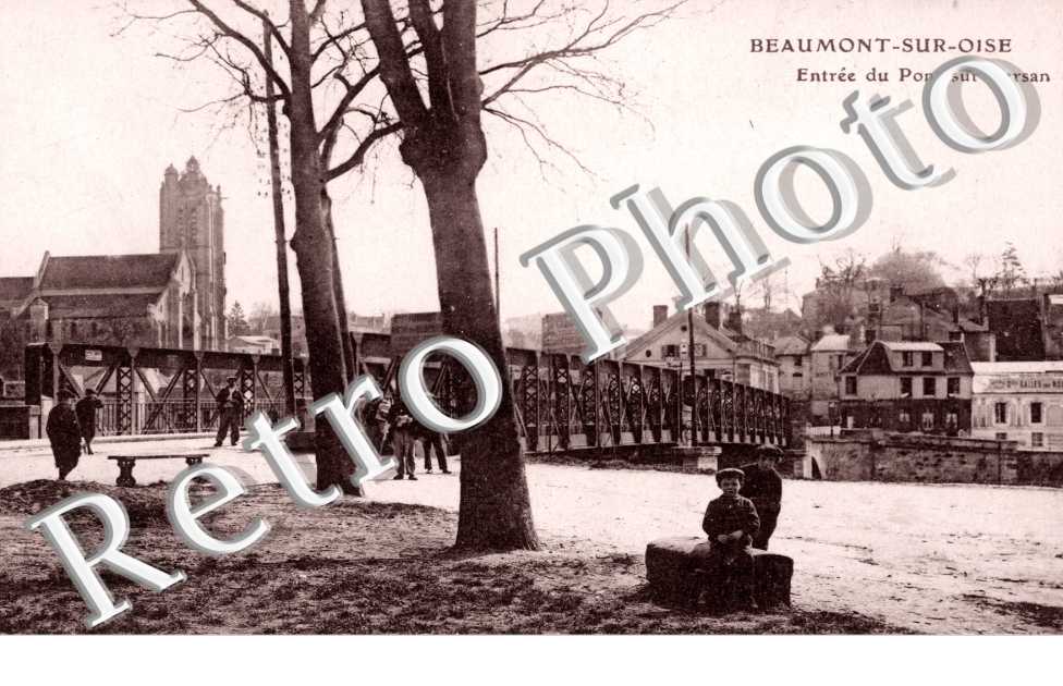 Entree du pont sur Persan