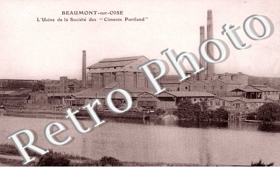 l&#039;usine de la societe des Cimets Portland
