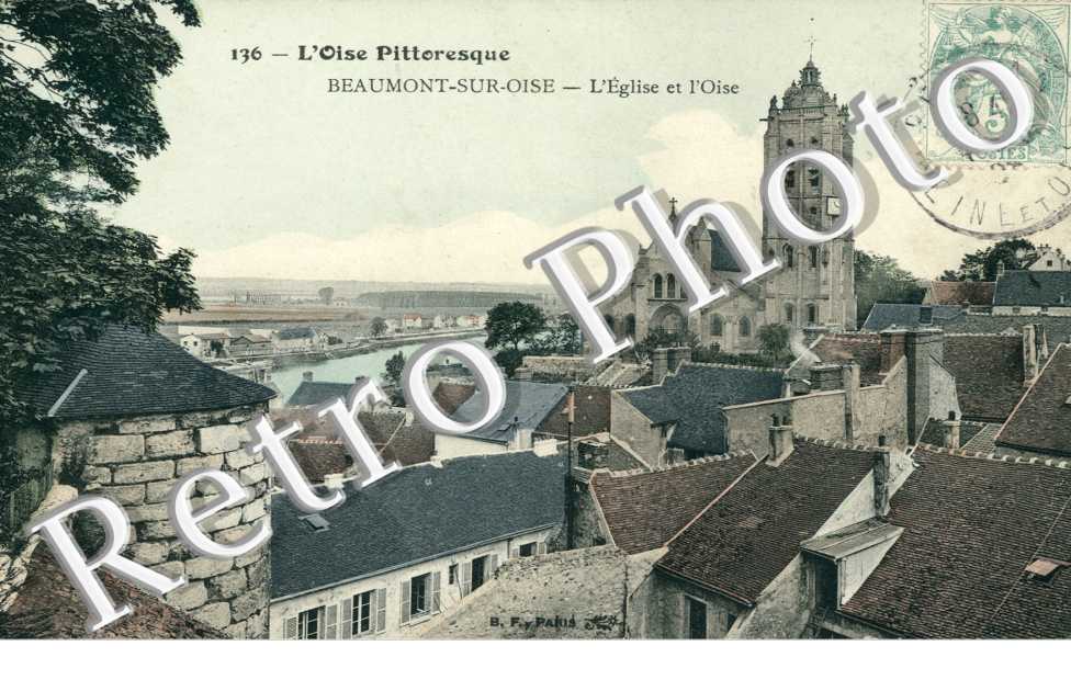 L&#039;eglise et l&#039;Oise