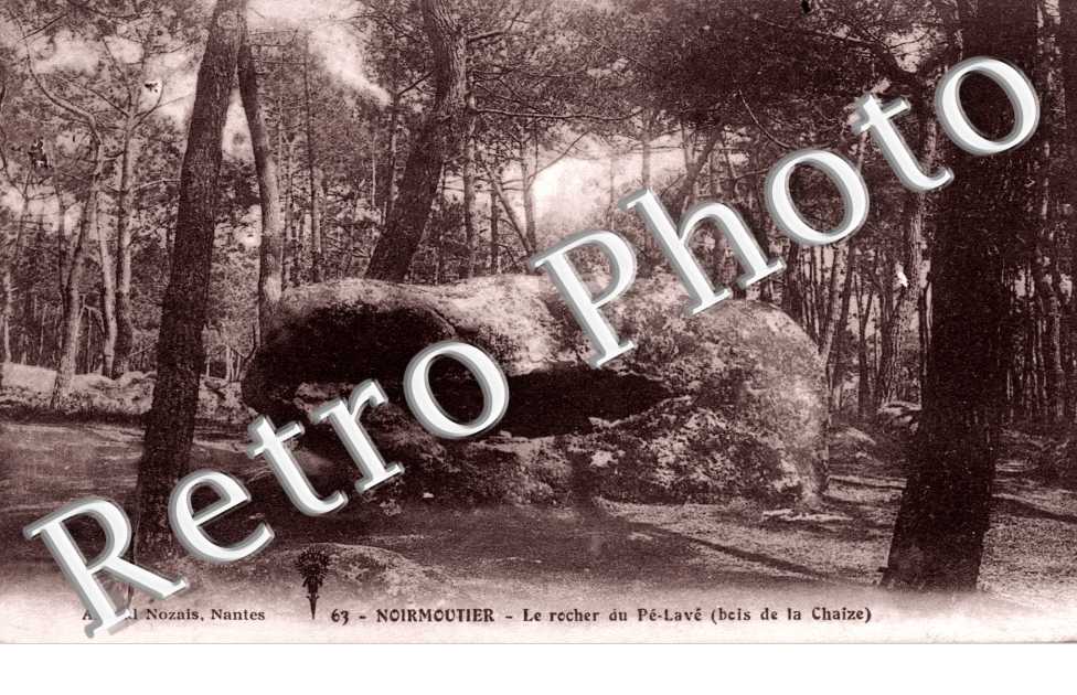 Le Rocher du Pe Lave Bois de la Chaise