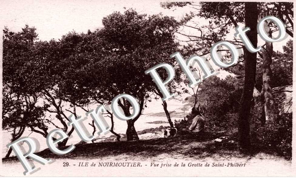 Vue prise de la Grotte de Saint Philbert