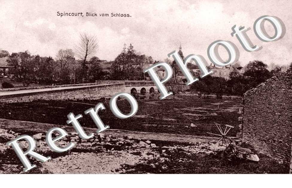 Blick vom Schloss - Feldpost
