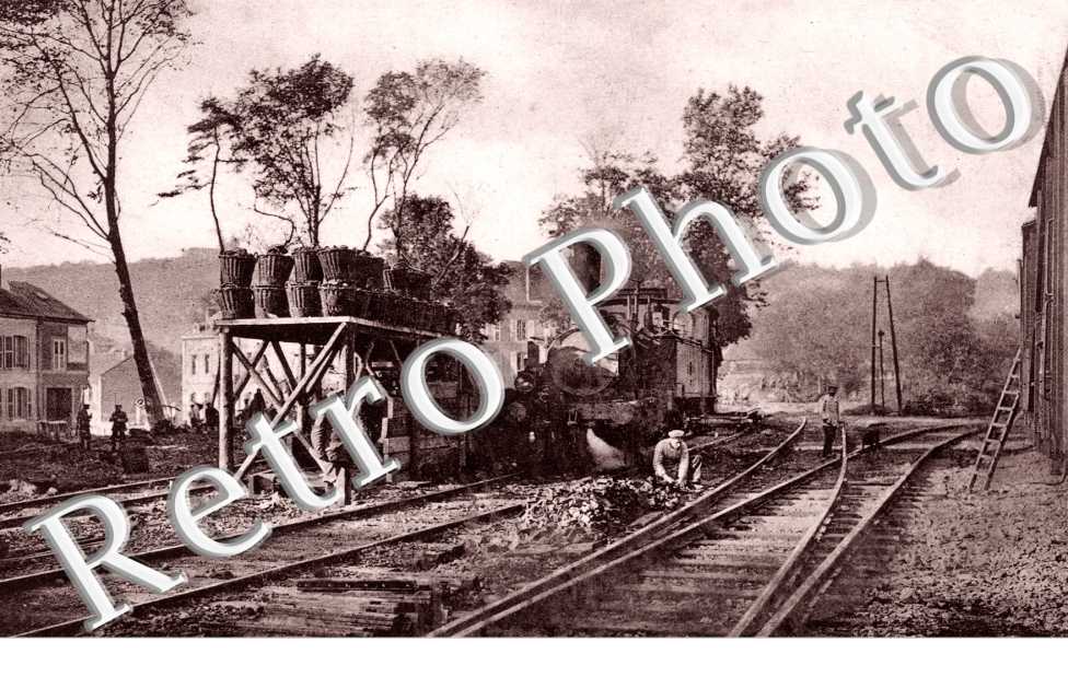 locomotive et travaux de rails