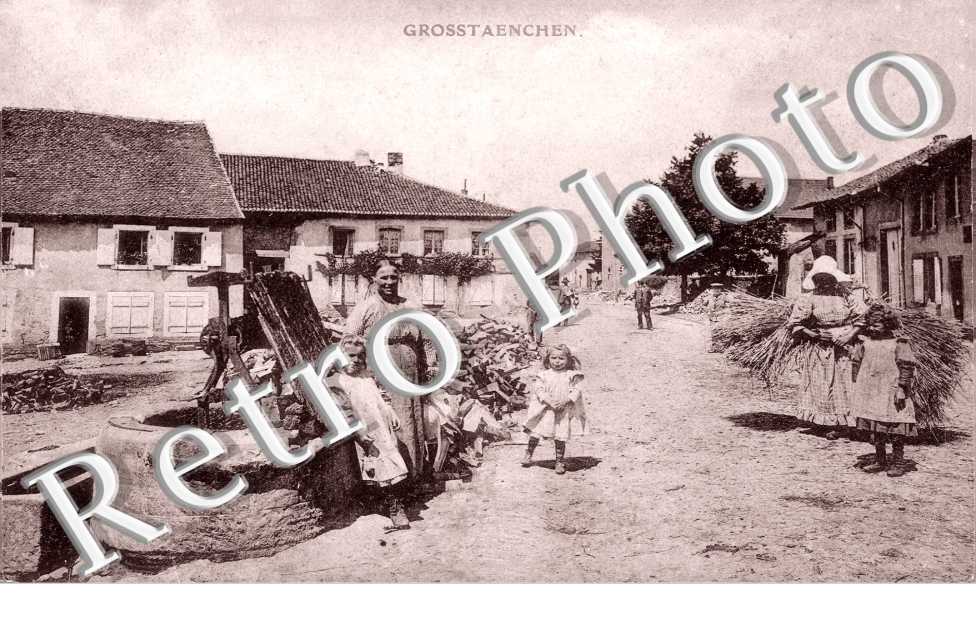 Grosstaechen, une rue animee