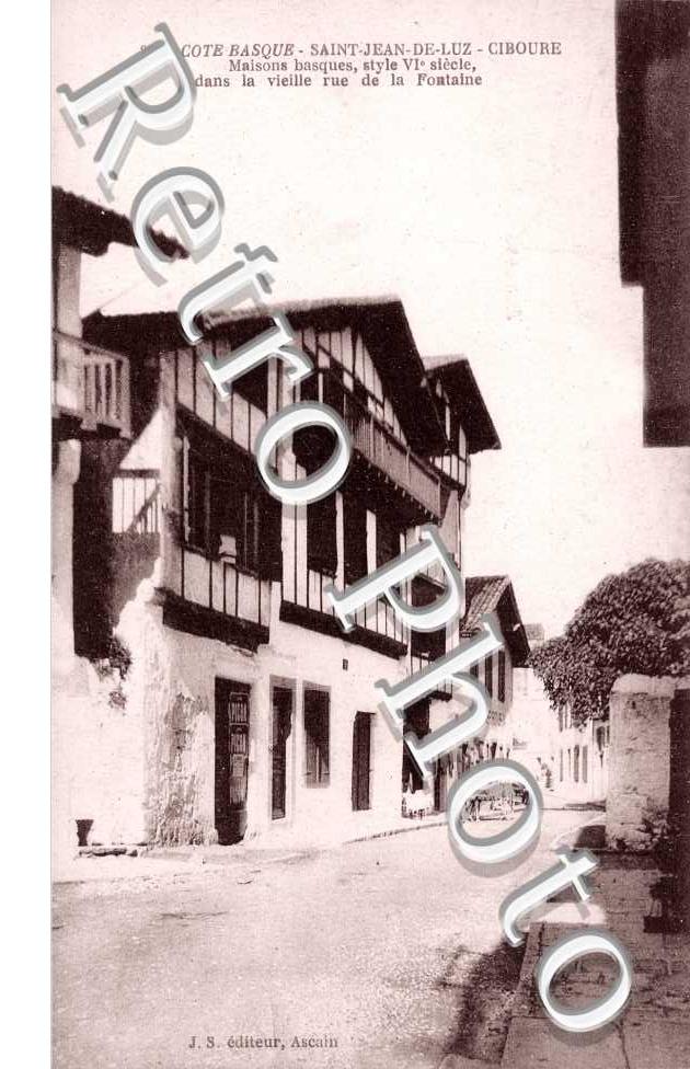 Maisons Basques, Rue de la Fontaine
