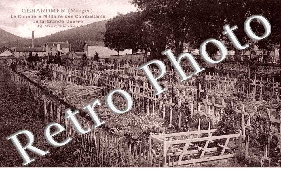 le cimetiere militaire des combattants de la grande guerre
