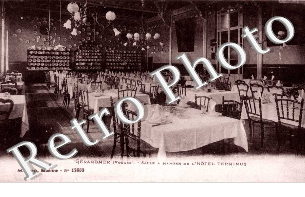 Salle a manger de l'Hotel terminus