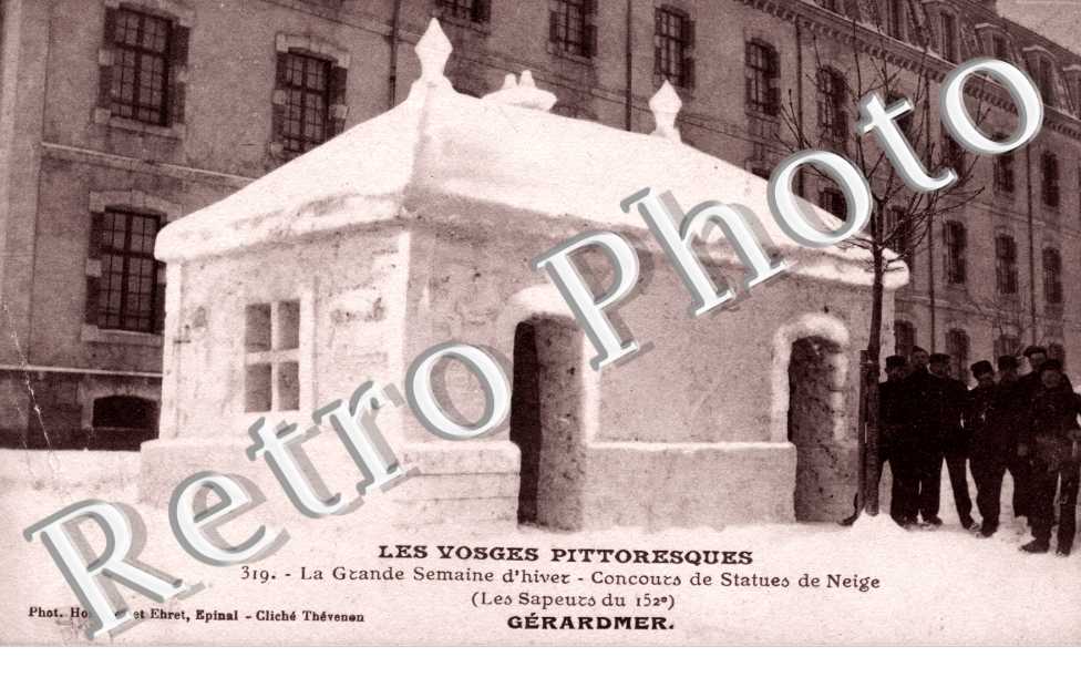 Concours de Statues de neige