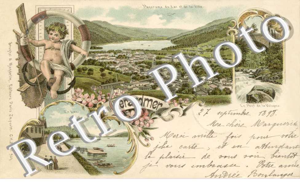 CARTE SOUVENIR COULEUR