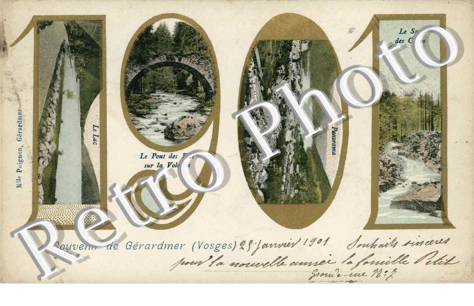 CARTE SOUVENIR   COULEUR