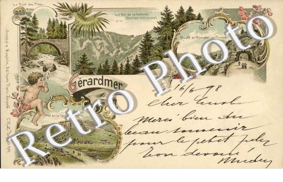 CARTE SOUVENIR COULEUR