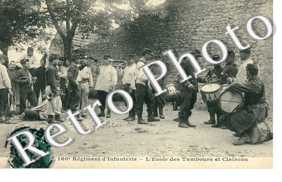 160eme Regiment d'Infanterie, Ecole des Tambours et Clairons