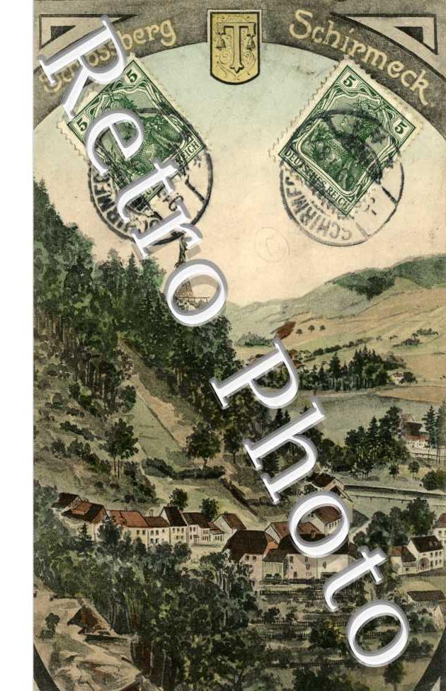 Carte dessin couleur - vue generale