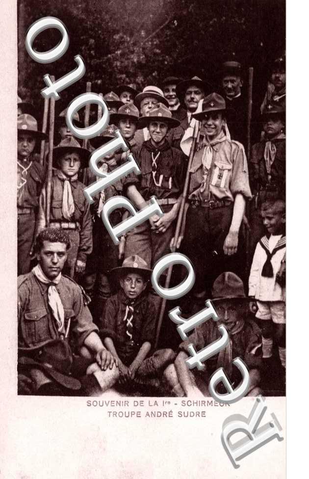 Souvenir de la 1ere troupe Andre Sudre  - SCOUTISME