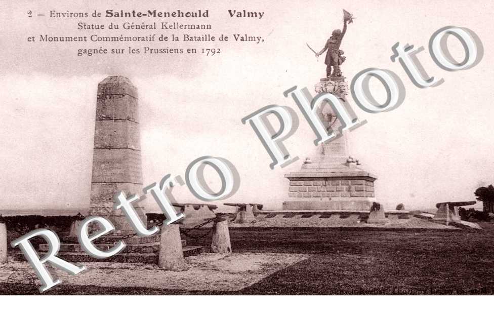 Statue du Général Kellermann et Monument Commémoratif