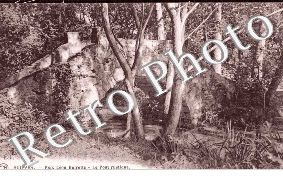 Parc Leon Buirette, le pont rustique