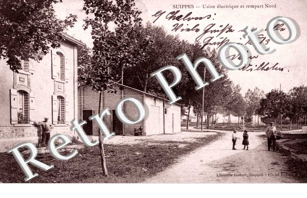 usine electrique et rempart Nord