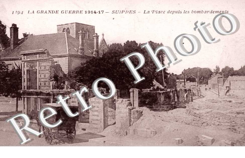 place depuis les bombardements