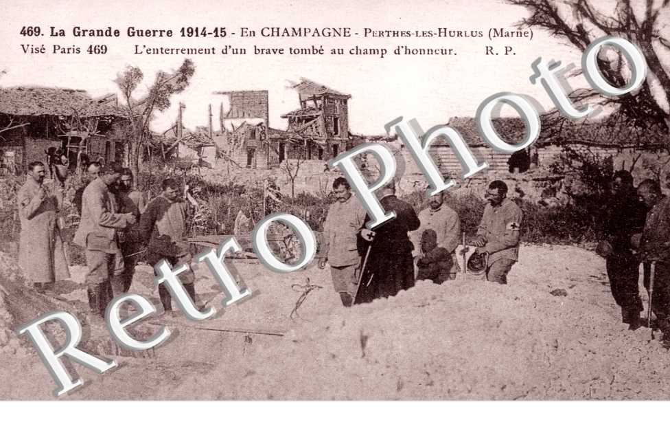 enterrement, soldat, grande guerre
