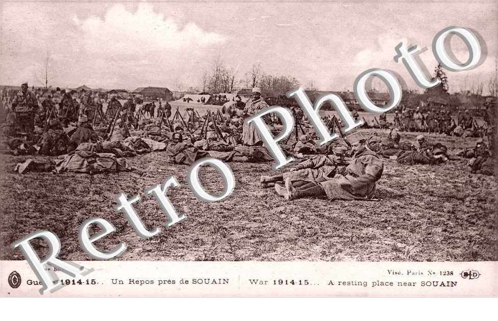 Un repos des soldats
