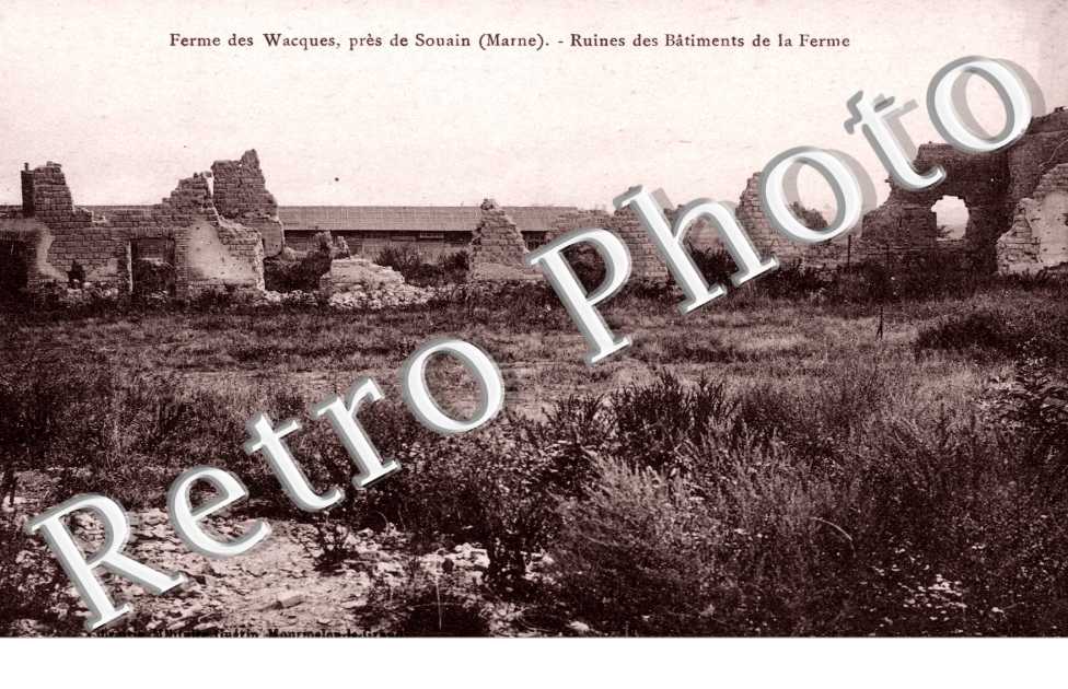 quartier detruit, ruines