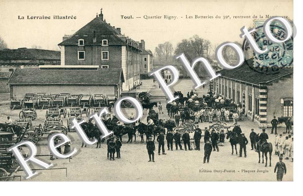 quartier Rigny - Batteries du 39eme