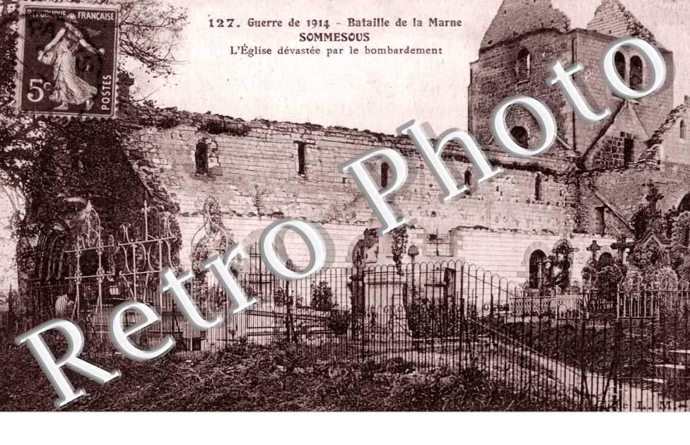 l&#039;eglise devastee