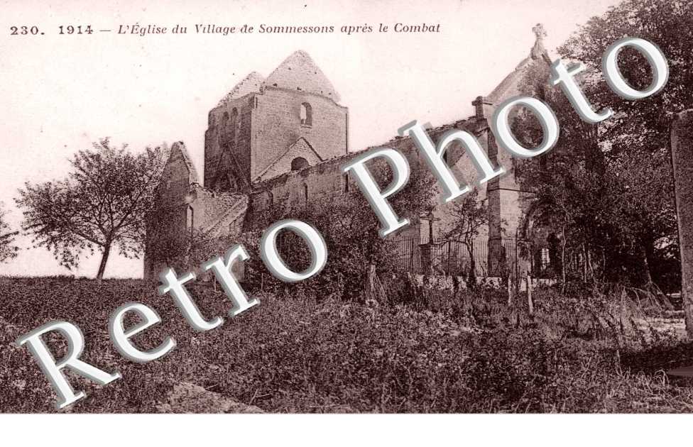l&#039;eglise apres le Combat