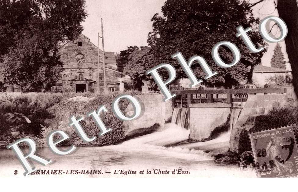 l&#039;eglise et la Chute d&#039;Eau
