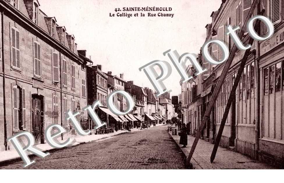 Le College et la rue Chanzy