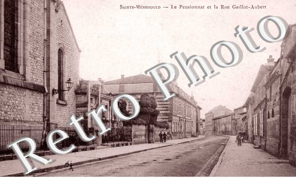 Rue Gaillot Aubert, le Pensionnat