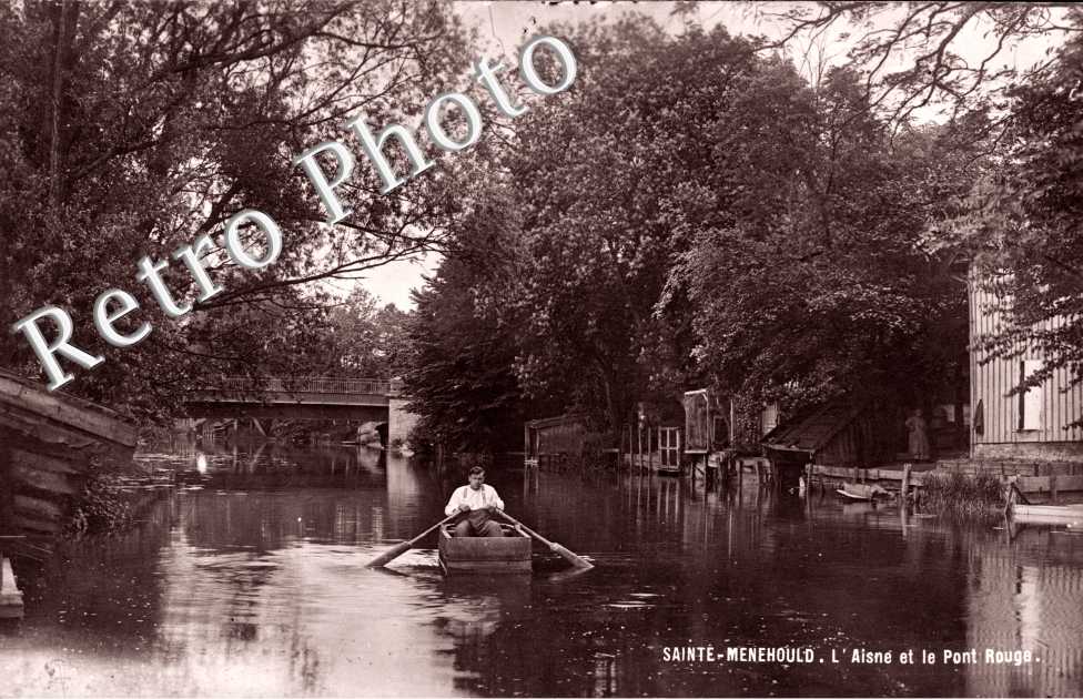 Aisne et le Pont Rouge