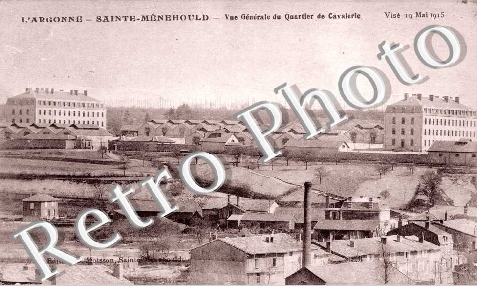 vue generale du Quartier de la Cavalerie