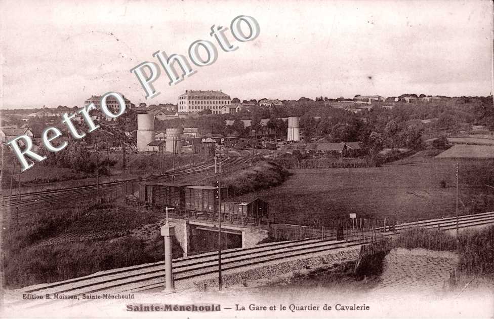 Quartier de Cavalerie et la Gare
