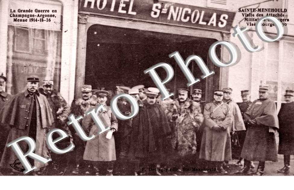 Visite des Attaches Militaires etrangers