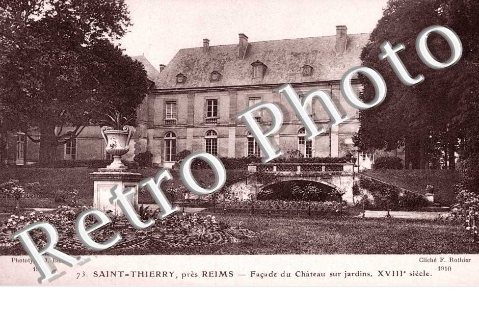 Facade du Chateau sur Jardin