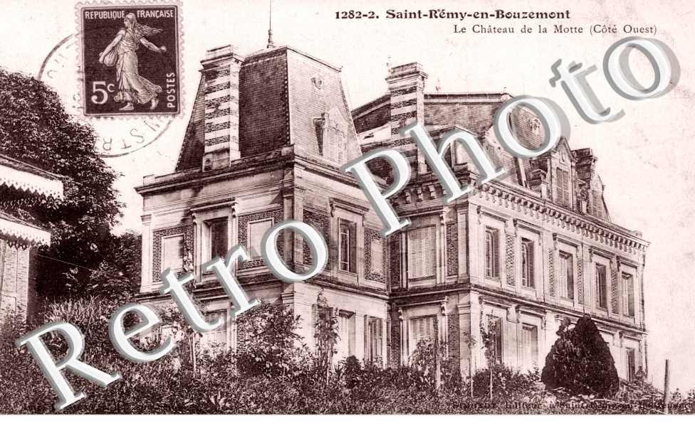 Le  Chateau de  la Motte cote Ouest