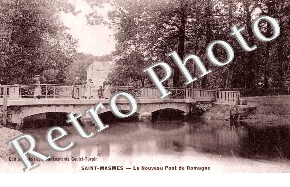 le nouveau pont de Romagne