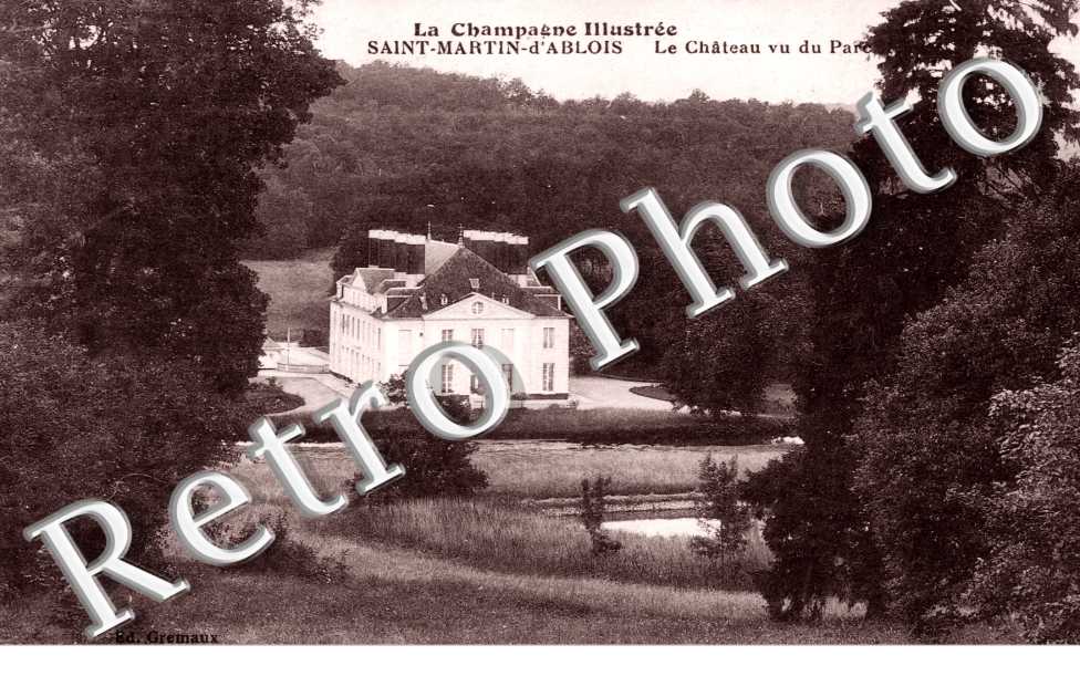 le Chateau vu du parc