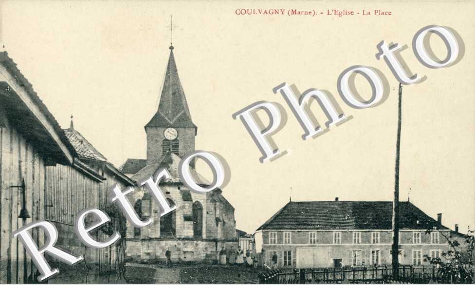 eglise, place