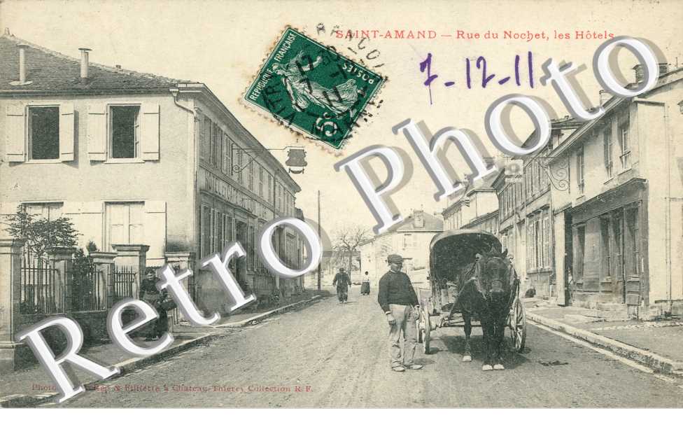 rue du Nochet, les hotels