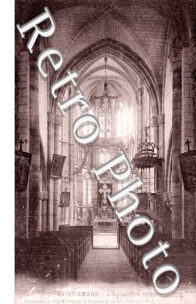 l&#039; eglise, vue interieure