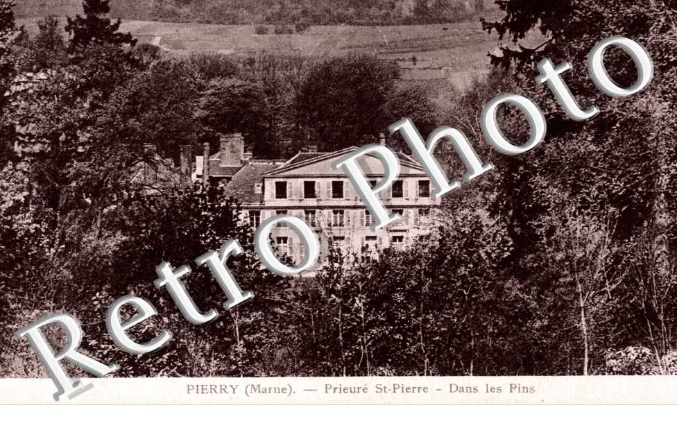 vue d'un immueble depuis les pins