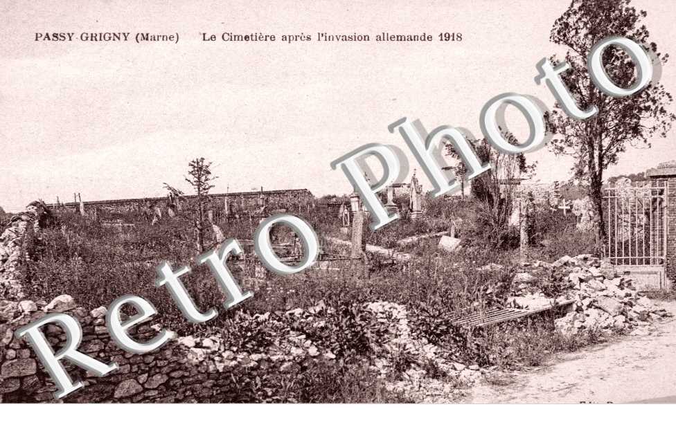 le Cimetière après l&#039;Invasion