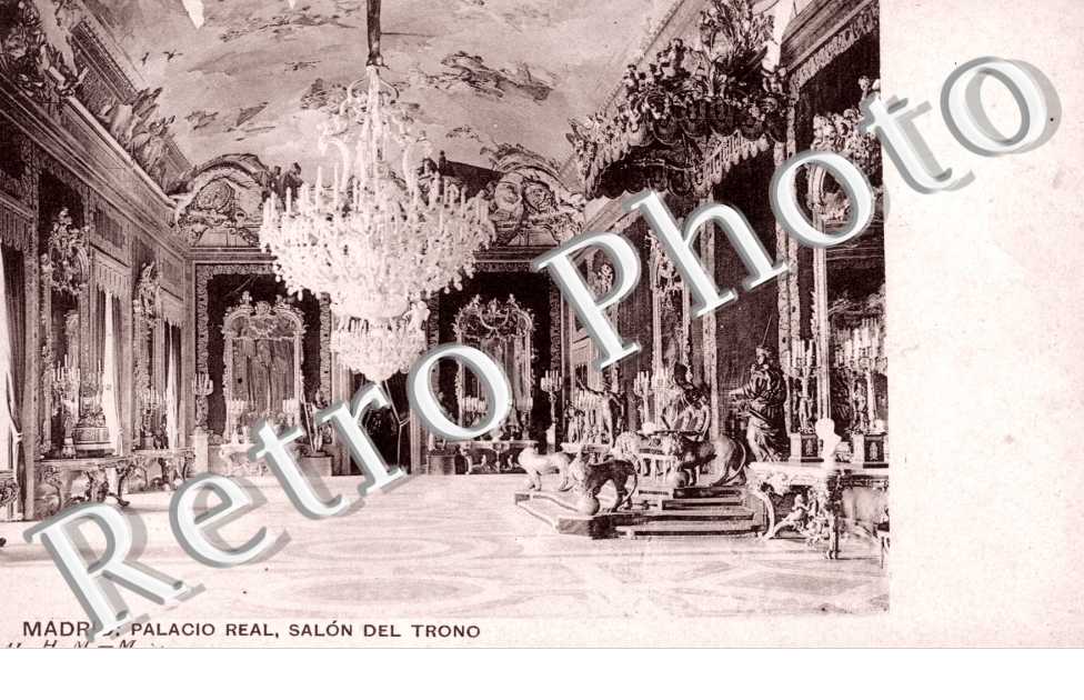 Palacio Real, salon del trono