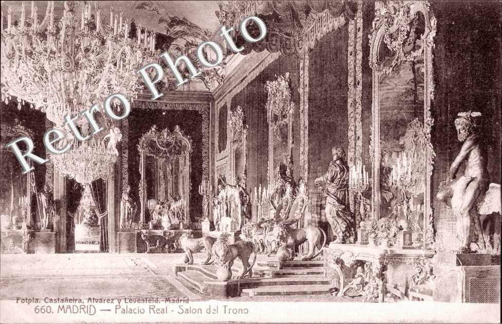 Palacio Real, salon del trono