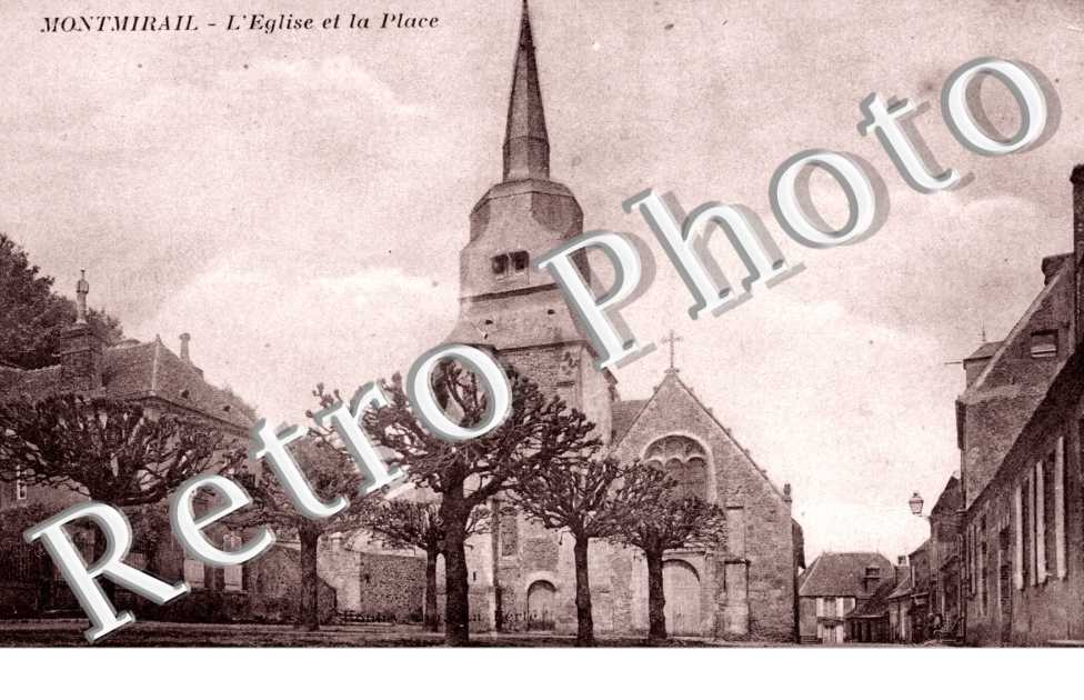 L&#039;eglise et la place