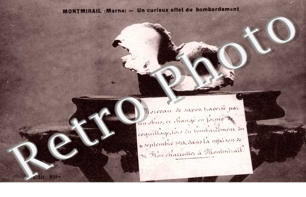 Curiosites du bombardement